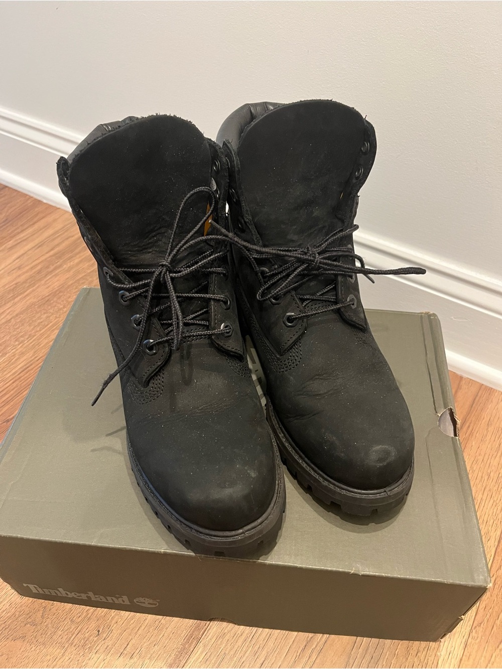 TIMBERLAND PREMIUM
6 IN WATERPROOF BOOT BLACK NUBUCK